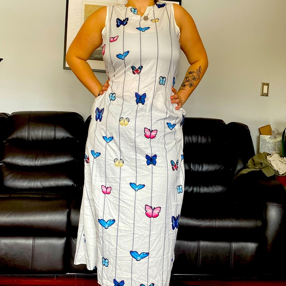 Cool summer maxi dress